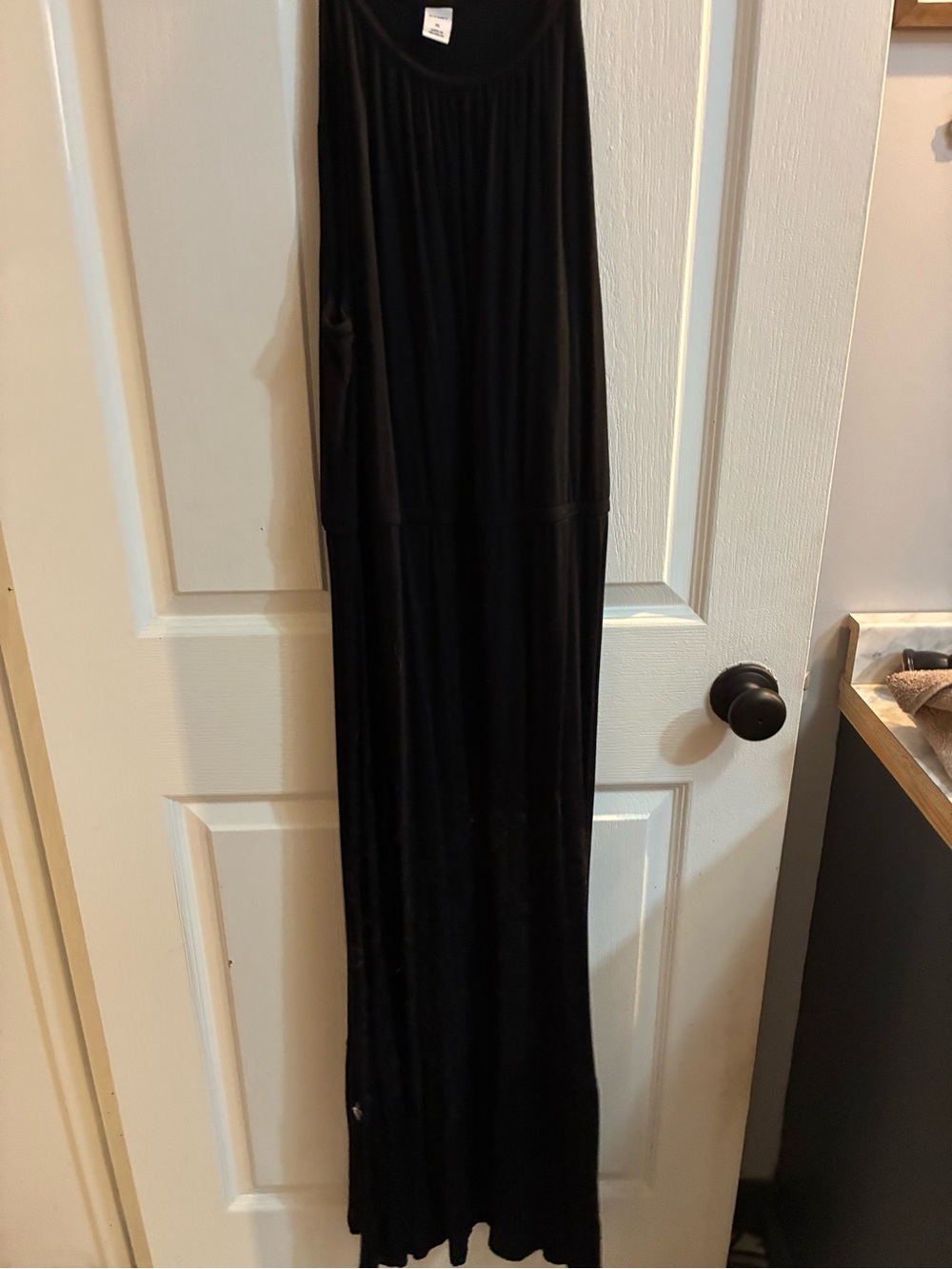 Old Navy Black Sleeveless Maxi Dress XL | Everyday Essential
